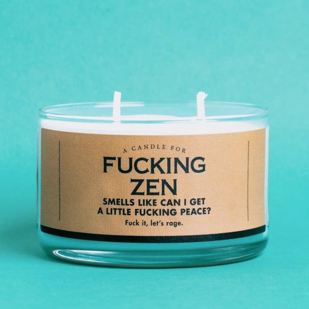 A Candle For Fucking Zen | Funny Candle